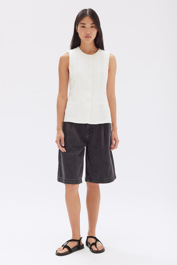 Calla Linen Top