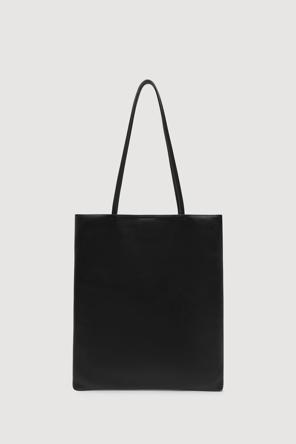 Callen Leather Shoulder Bag Black_1