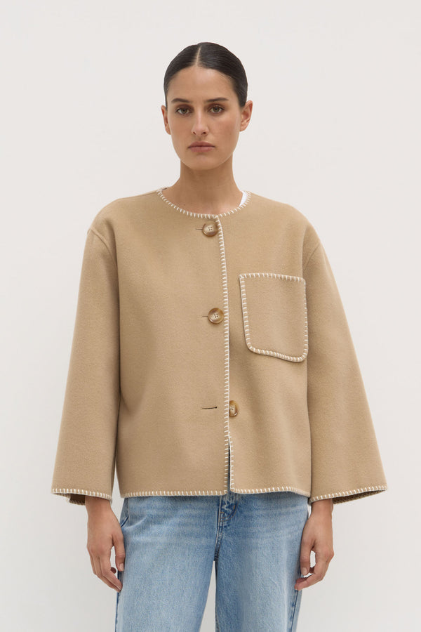 Camille Wool Cashmere Jacket