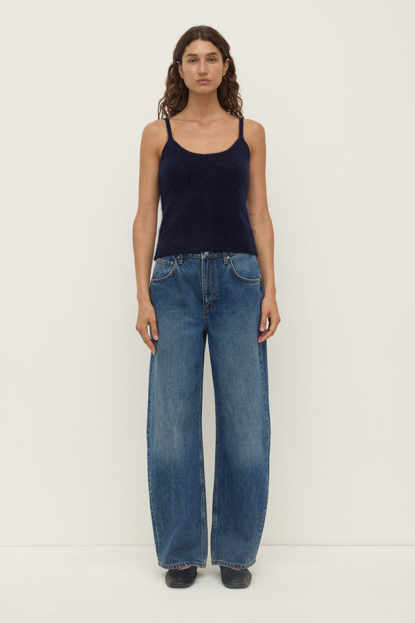 Carina_Wool_Tank_True_Navy 1