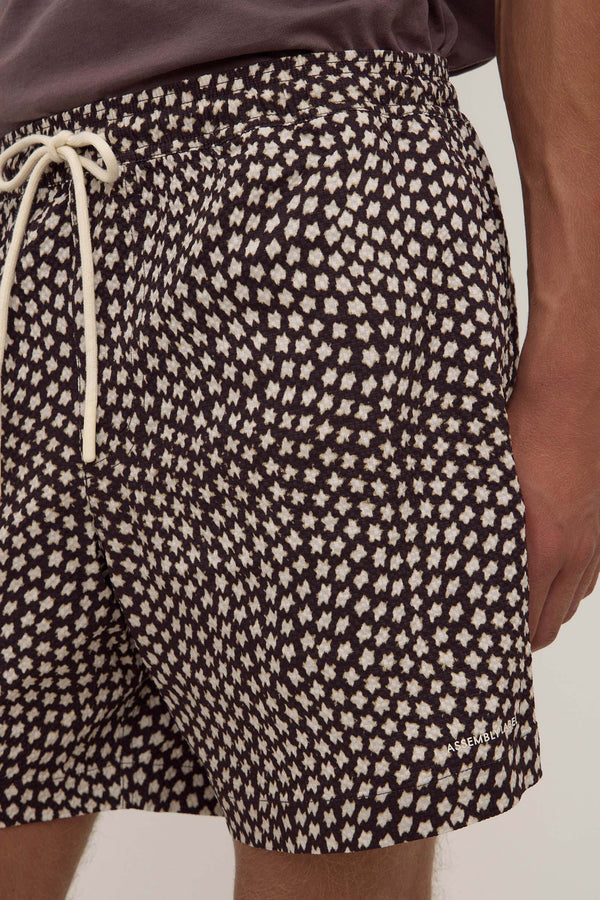 Cascade_Print_Swim_ShortˇWashed_Black_Cream_1622
