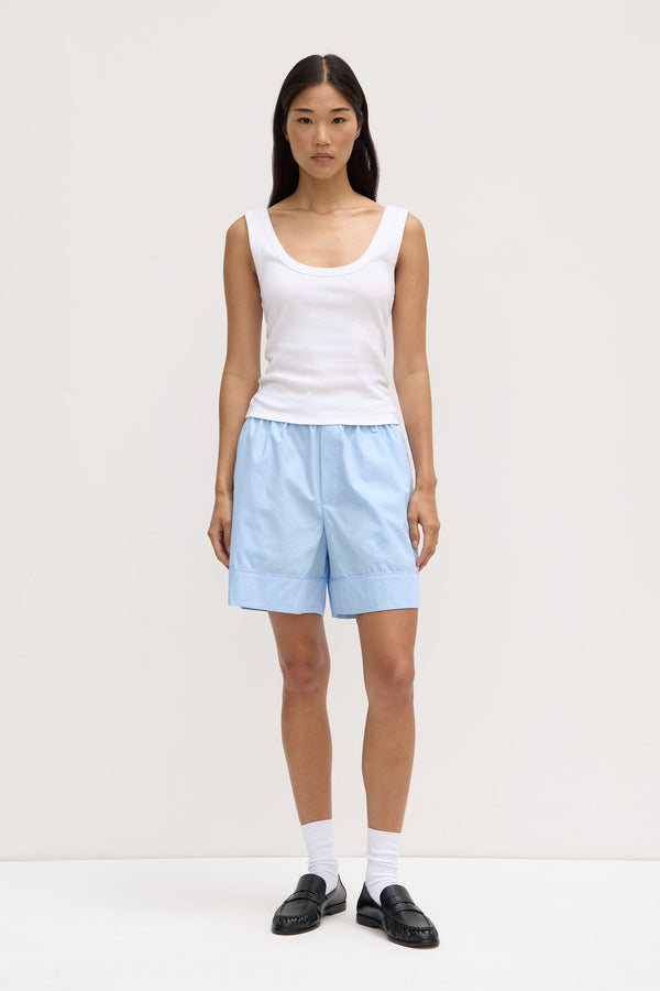 Cleo Longline Poplin Short