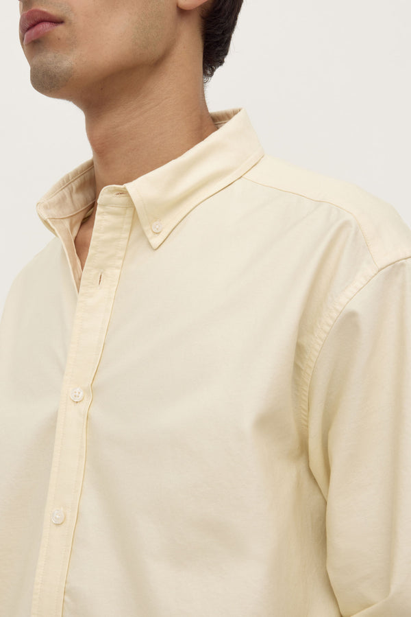 Cotton_Oxford_Long_Sleeve_Shirt_Butter_1407jpeg