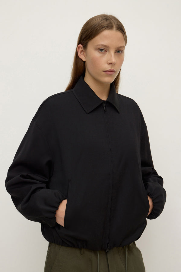 Danielle Wool Bomber Jacket