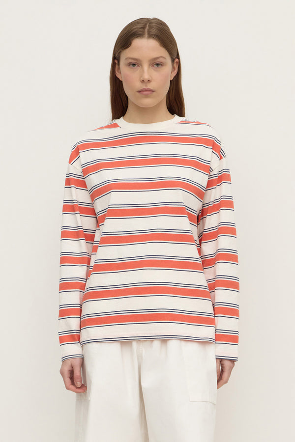 Eliana Stripe Long Sleeve Tee