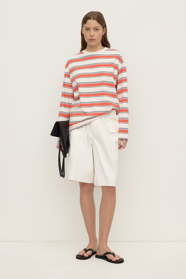 Eliana Stripe Long Sleeve Tee