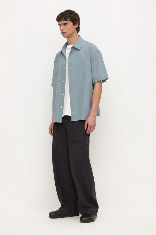 Franco_Short_Sleeve_Shirt_Steel_Blue_1090