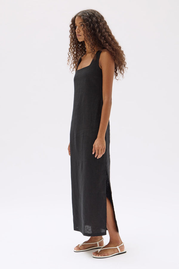 Georgina Linen Maxi Dress