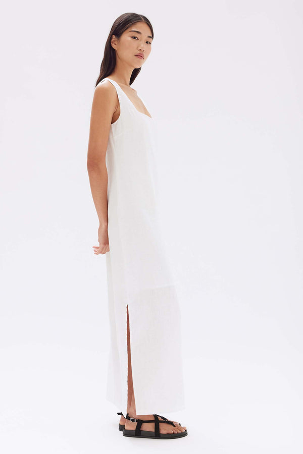 Georgina Linen Maxi Dress