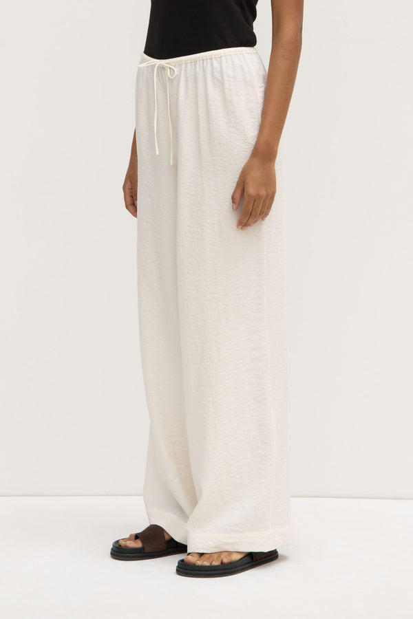 Heather Silk Blend Pant