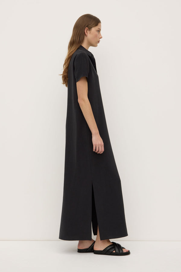 Heather_Silk_Blend_Shirt_Dress_Black_0386