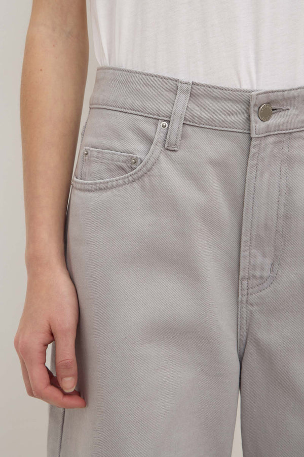 High Rise Barrel Jean