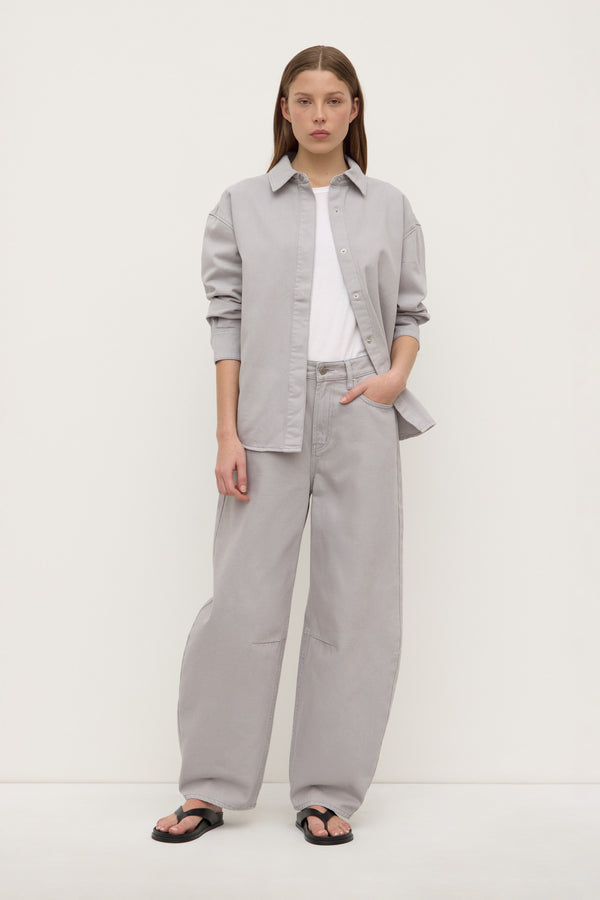 High Rise Barrel Jean