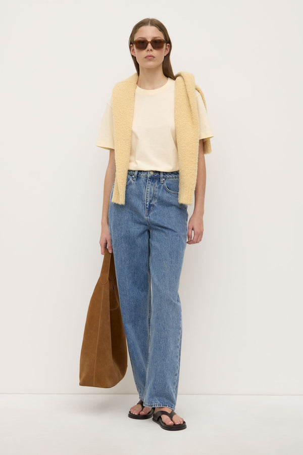 High Waist Straight Jean