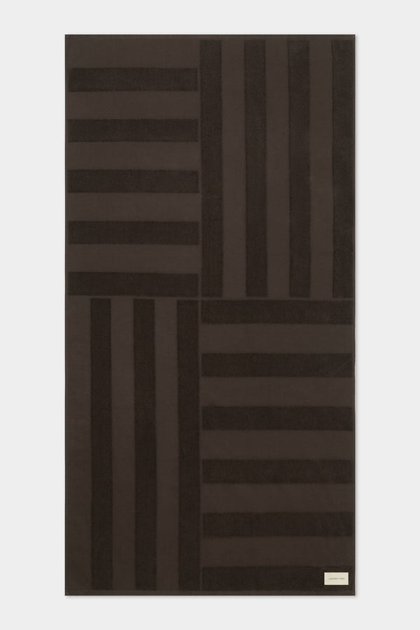 Jacquard Tile Beach Towel