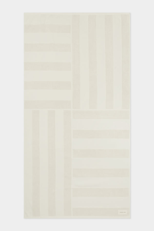 Jacquard Tile Beach Towel