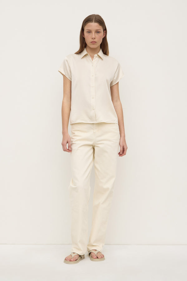 Karri Silk Short Sleeve Shirt