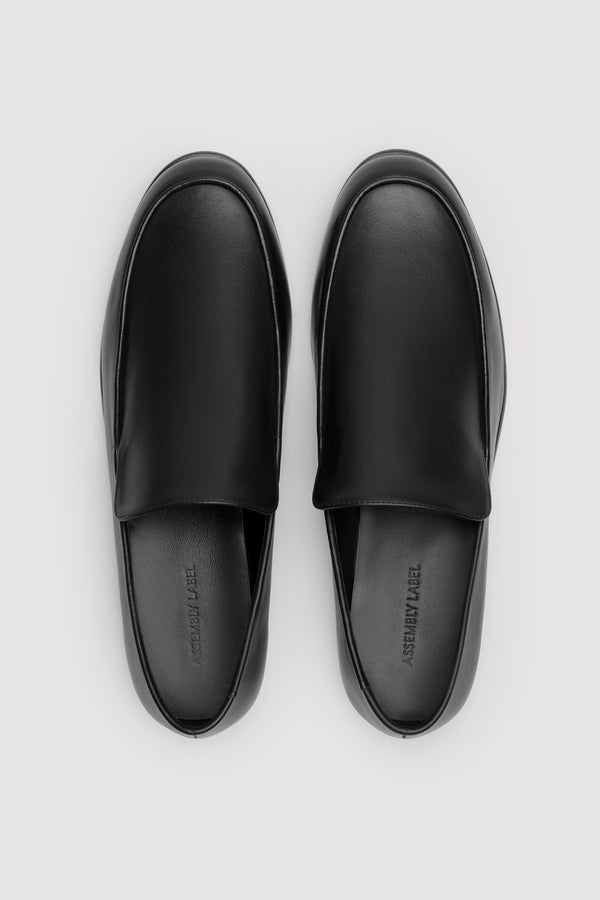 Kennedy Leather Loafer Black-2