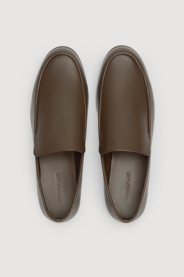 Kennedy Leather Loafer Walnut-2
