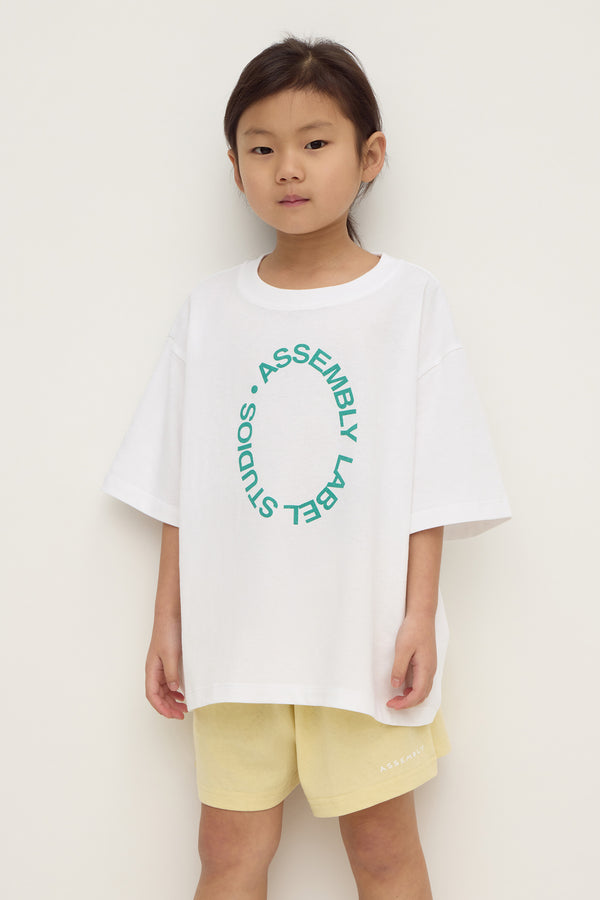 Kids_Circle_Print_Short_Sleeve_Tee_White_Green_0379