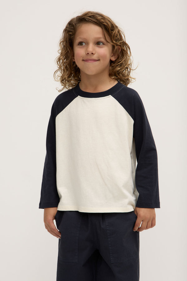 Kids Raglan Long Sleeve Tee