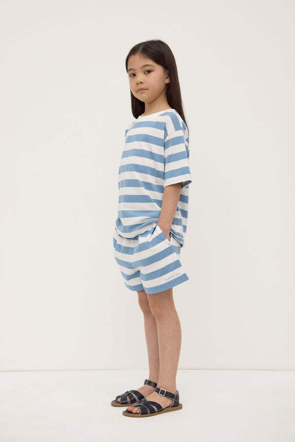 Kids Atelier Logo Stripe Short