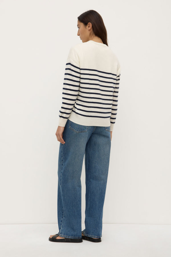 Lara_Stripe_Cashmere_Knit_Cream_1830jpeg