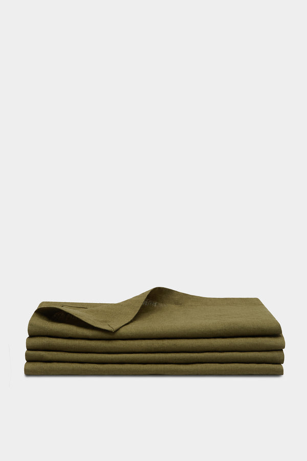 Linen Placemats Olive
