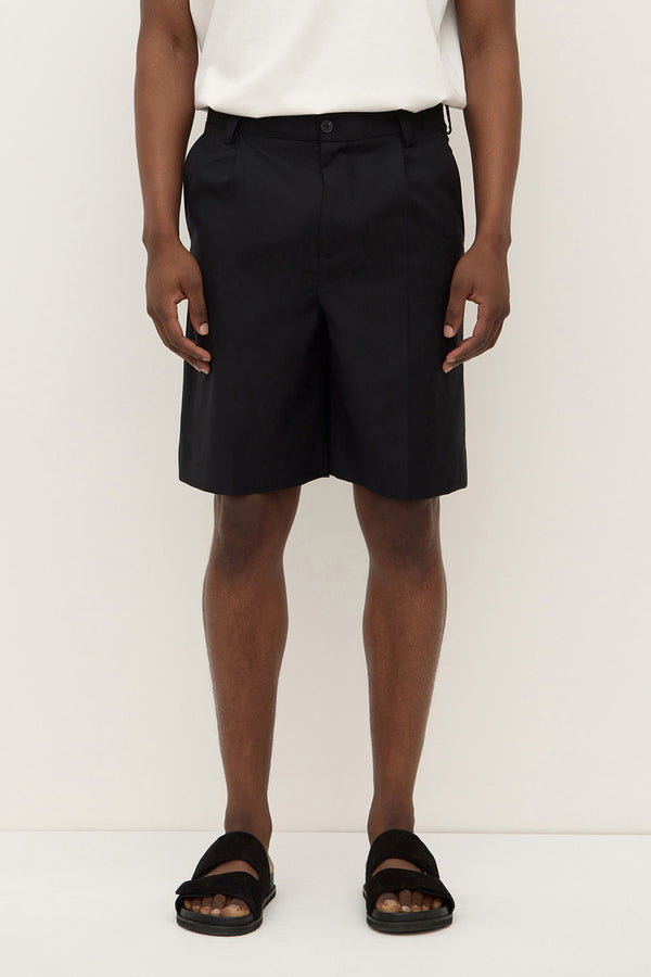 Mason Wool Short Black-2