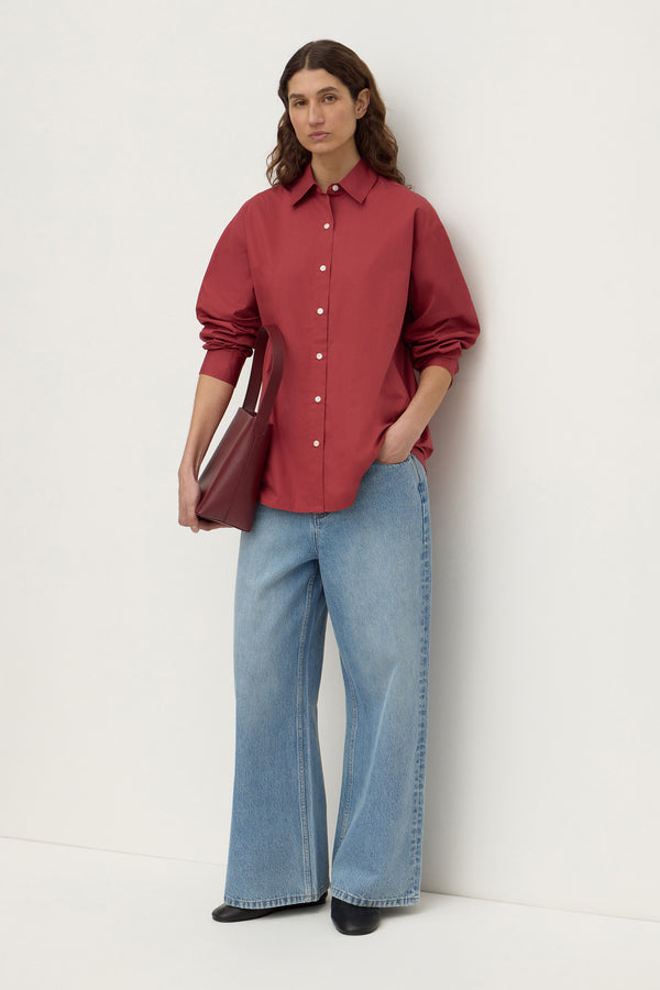 Micha_Poplin_L_S_Shirt_Raisin_0807