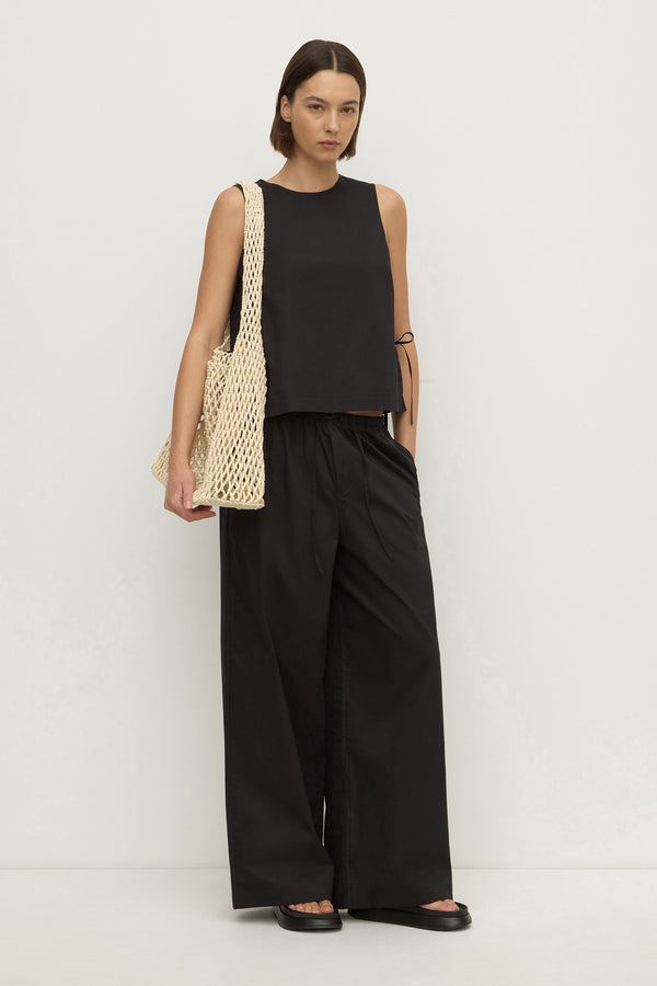 Micha_Poplin_Tie_Top_Black_1568