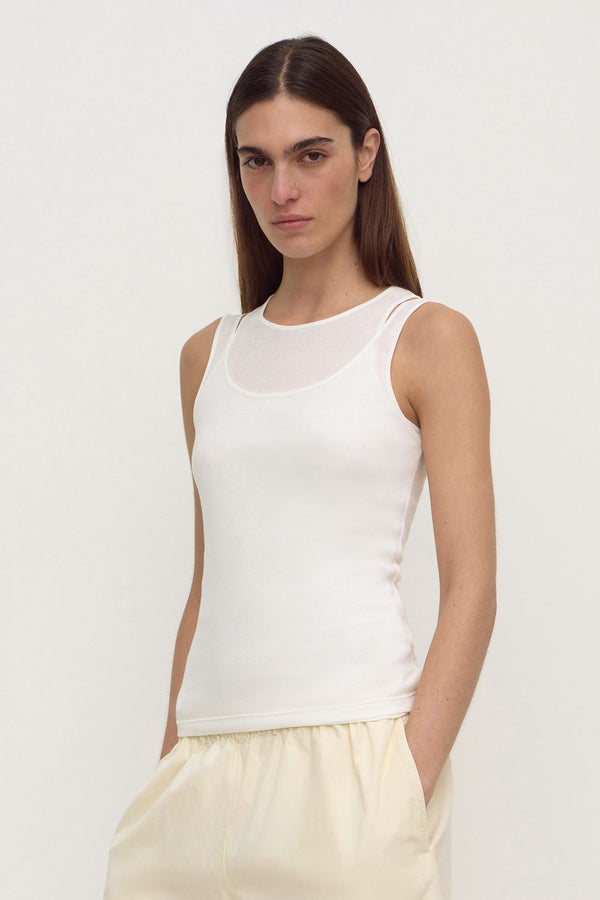Mika Jersey Layered Tank