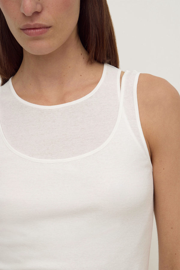 Mika Jersey Layered Tank