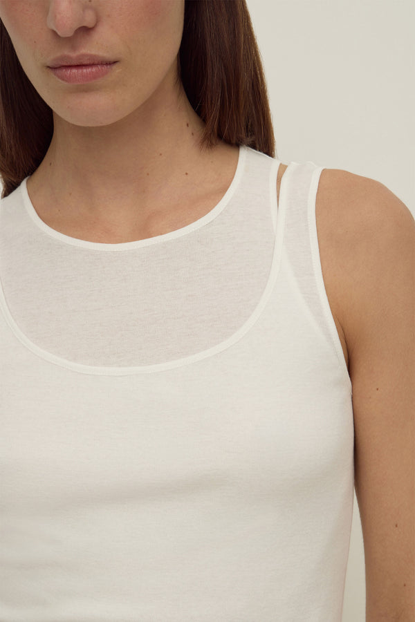 Mika Jersey Layered Tank