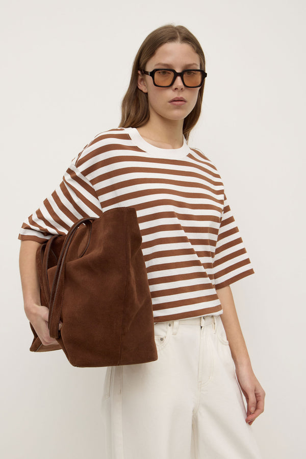 Monte_Stripe_Cotton_Short_Sleeve_Tee_Earth_Antique_White_0767