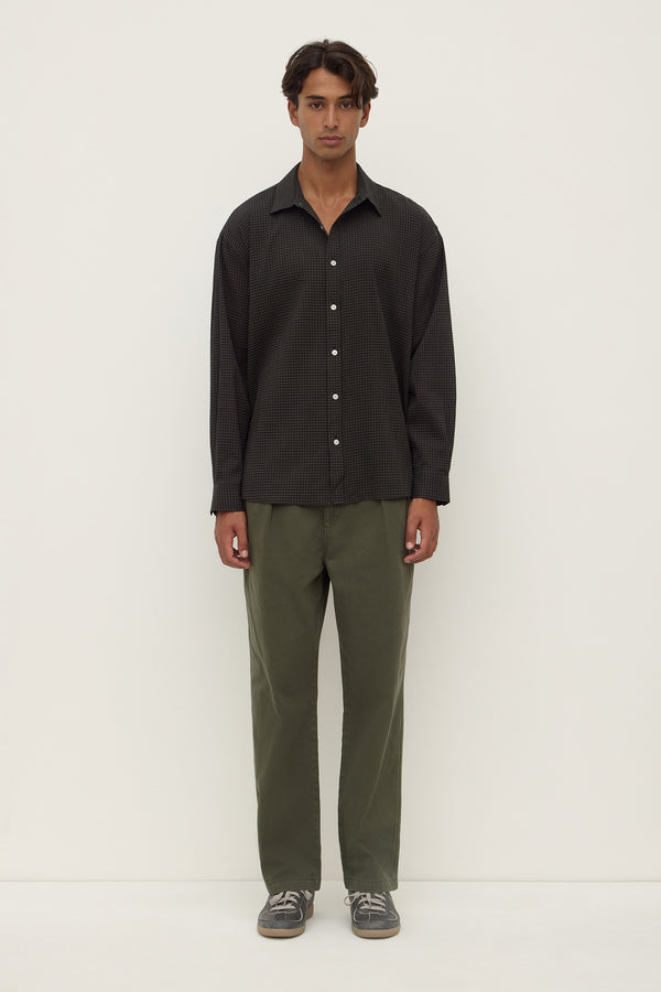 Murphy_Long_Sleeve_Shirt_Moss_Black_1202