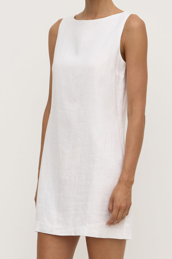 Nadine Linen Mini Dress