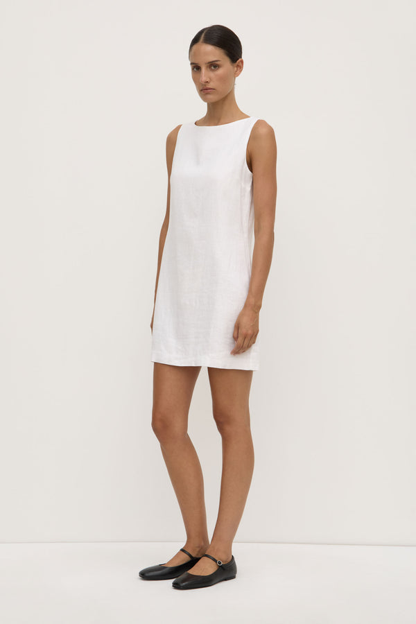 Nadine Linen Mini Dress