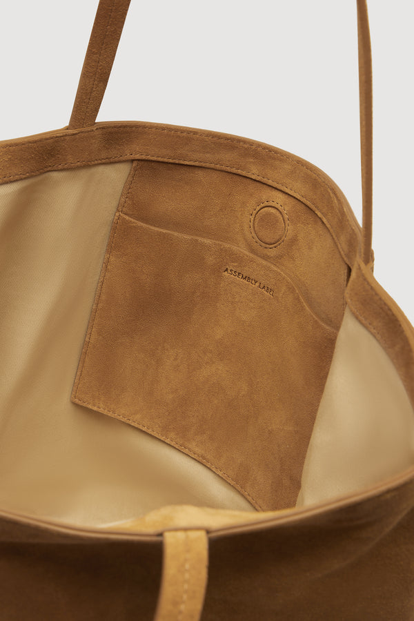 Paige Suede Tote Bag