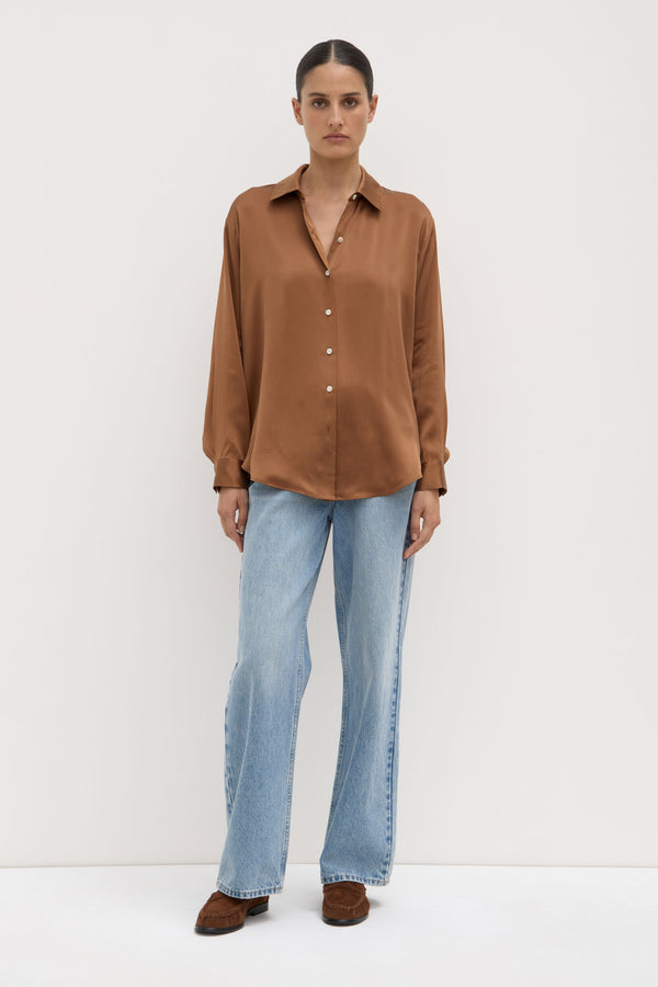 Pippa_Silk_Long_Sleeve_Shirt_Bronze_1656 1jpeg