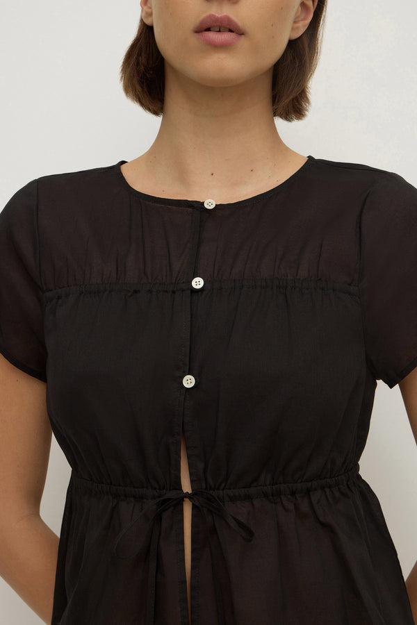 Quinn Voile Tie Top