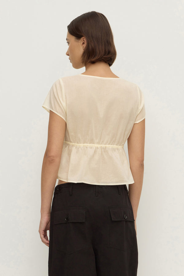 Quinn Voile Tie Top