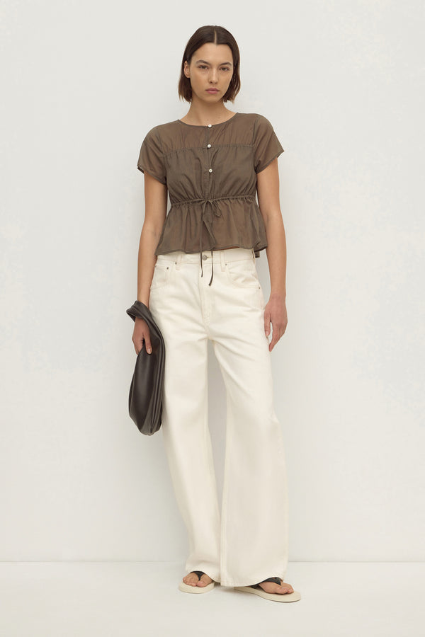 Quinn Voile Tie Top