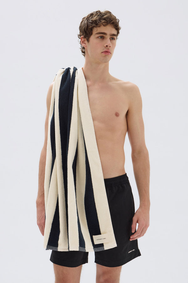 Cotton Stripe Beach Towel
