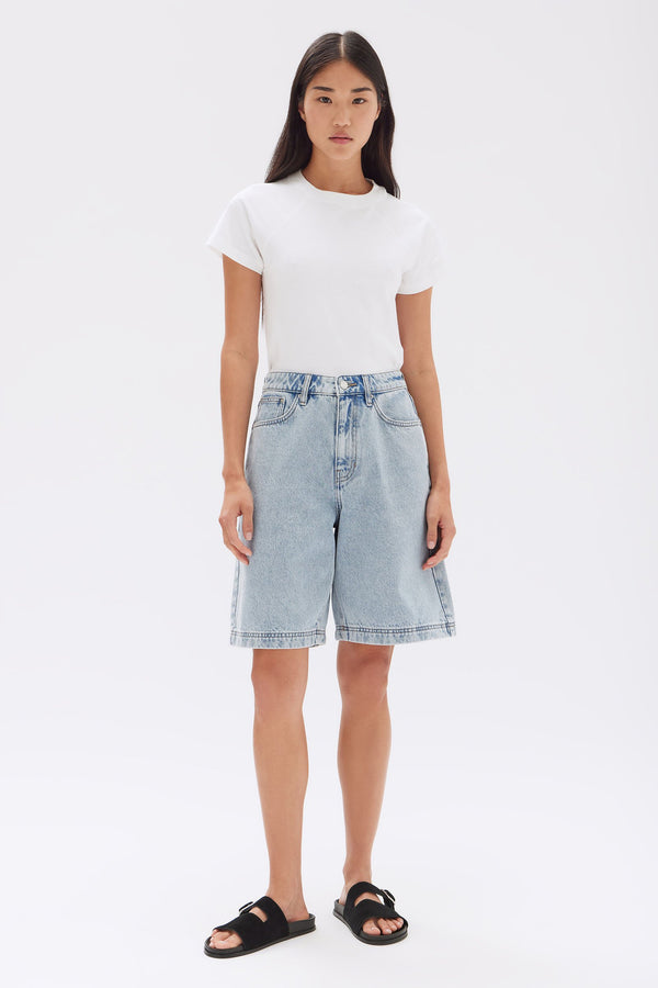 Relaxed Denim Short