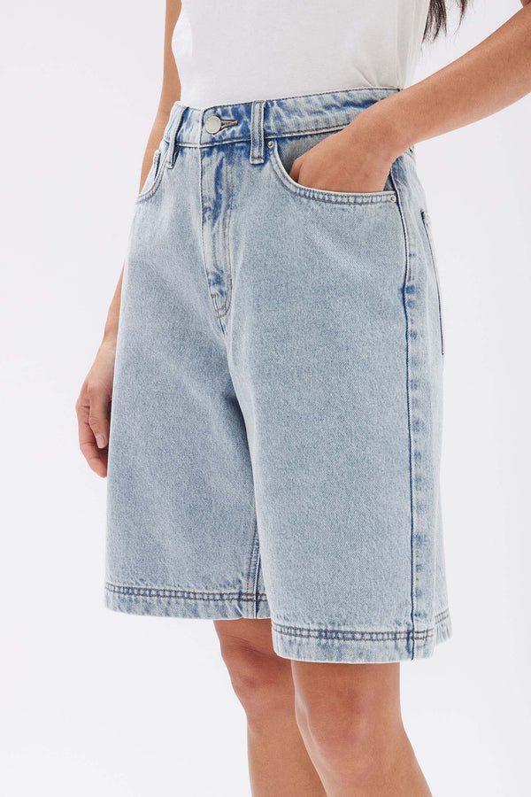 Relaxed Denim Short