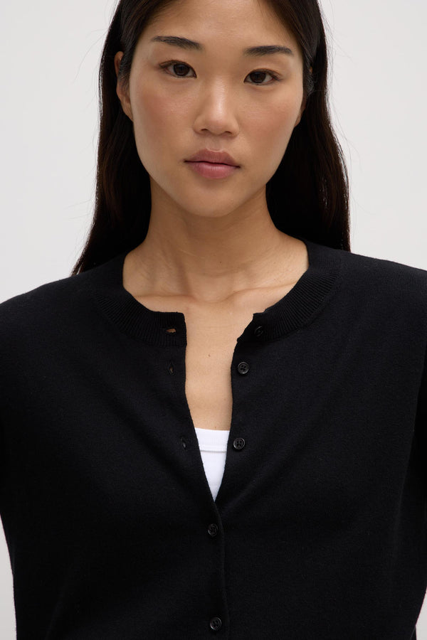 Semra Cotton Cashmere Cardigan