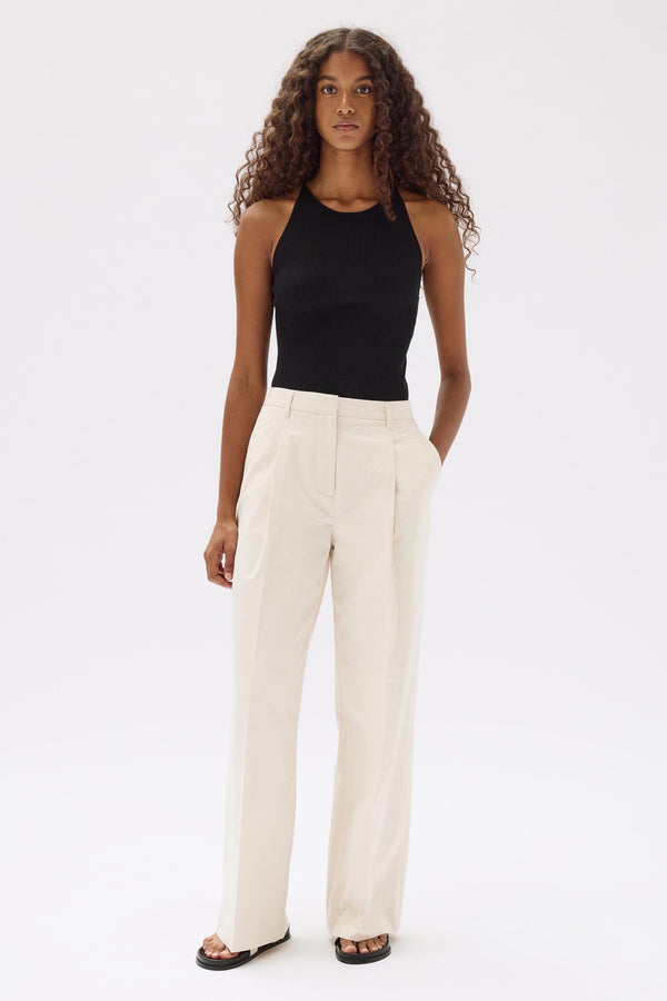 Simone Cotton Linen Blend Pant