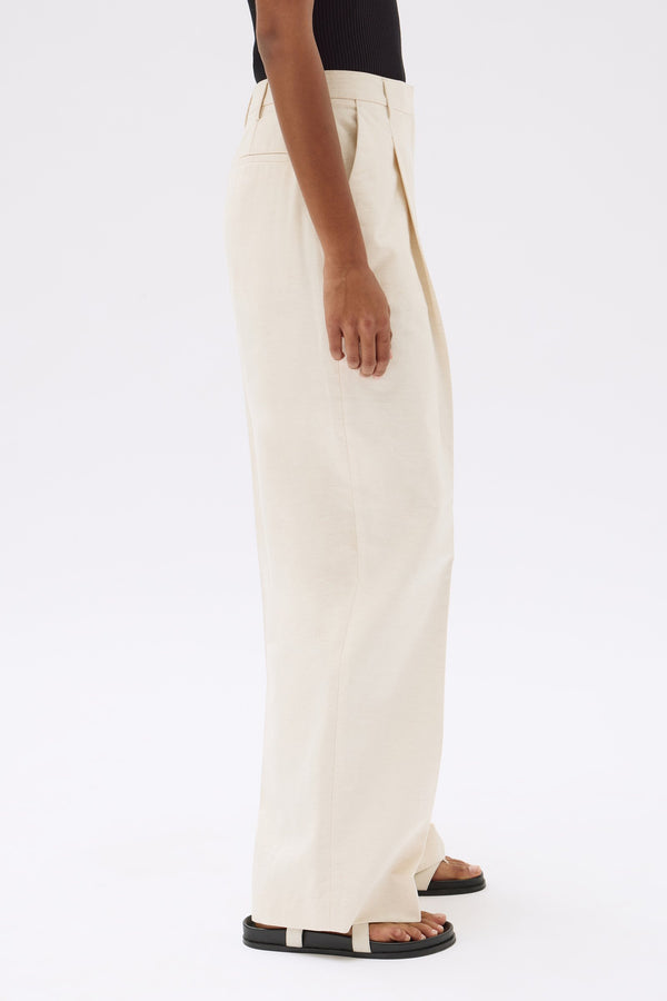 Simone Cotton Linen Blend Pant