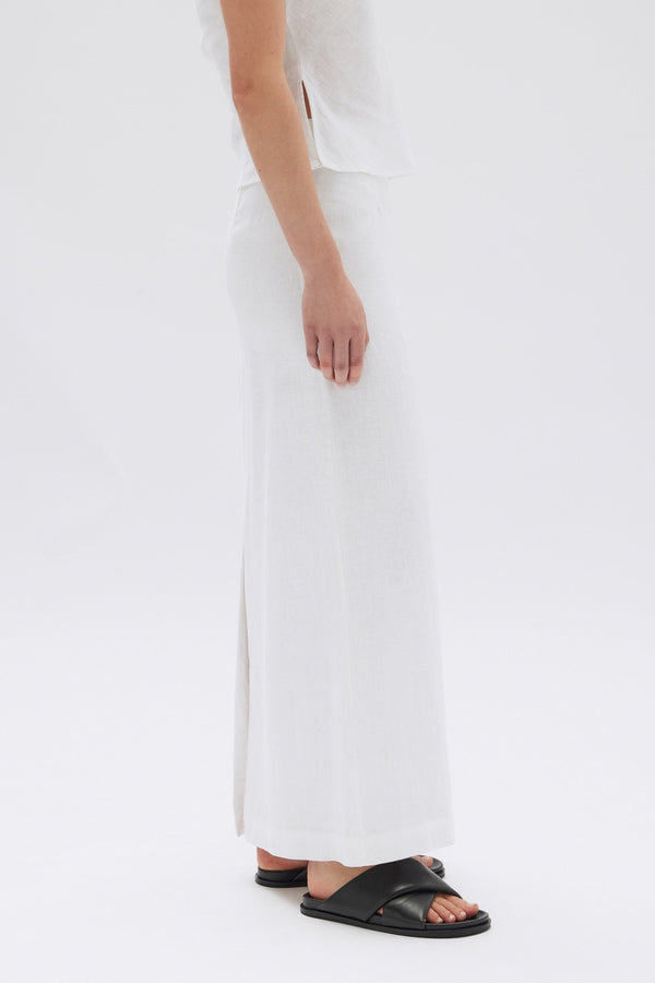 Solis Linen Maxi Skirt